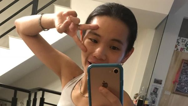 Foto: Pebulutangkis Taiwan Ini Imut Namun Punya Perut Sixpack
