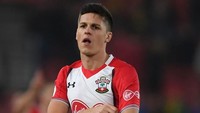 Guido Carrillo menjadi pemain termahal yang digaet Southampton usai ditebus 19,2 juta pound sterling dari Monaco pada bursa transfer musim dingin 2018. (Foto: Mike Hewitt/Getty Images)