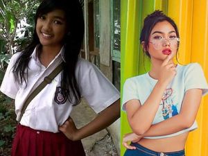 Mengintip Foto Masa Kecil Si Seksi Marion Jola