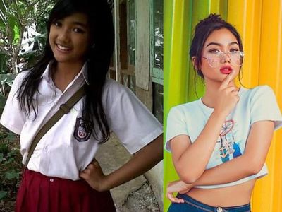 Mengintip Foto Masa Kecil Si Seksi Marion Jola