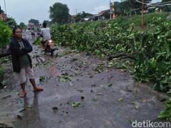 Puting Beliung Porak Porandakan Rumah Warga di Brebes