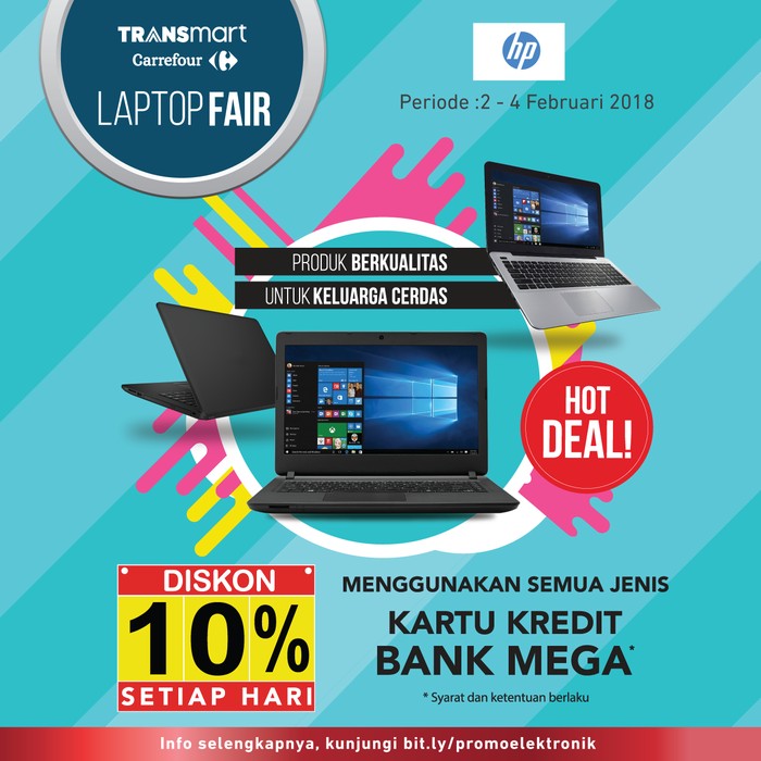 Foto: Promo Laptop HP di Transmart Carrefour