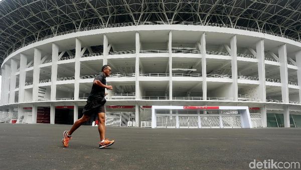 Kini Area Jogging di Kompleks SUGBK Lebih Luas