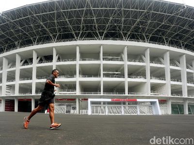 Kini Area Jogging di Kompleks SUGBK Lebih Luas