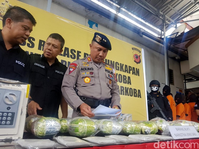 Sabu Rp 38 Miliar dari Thailand Dibongkar Polda Jabar