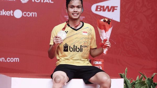Foto: Gaya Hidup Sehat Anthony Ginting, Juara Indonesia Masters 2018