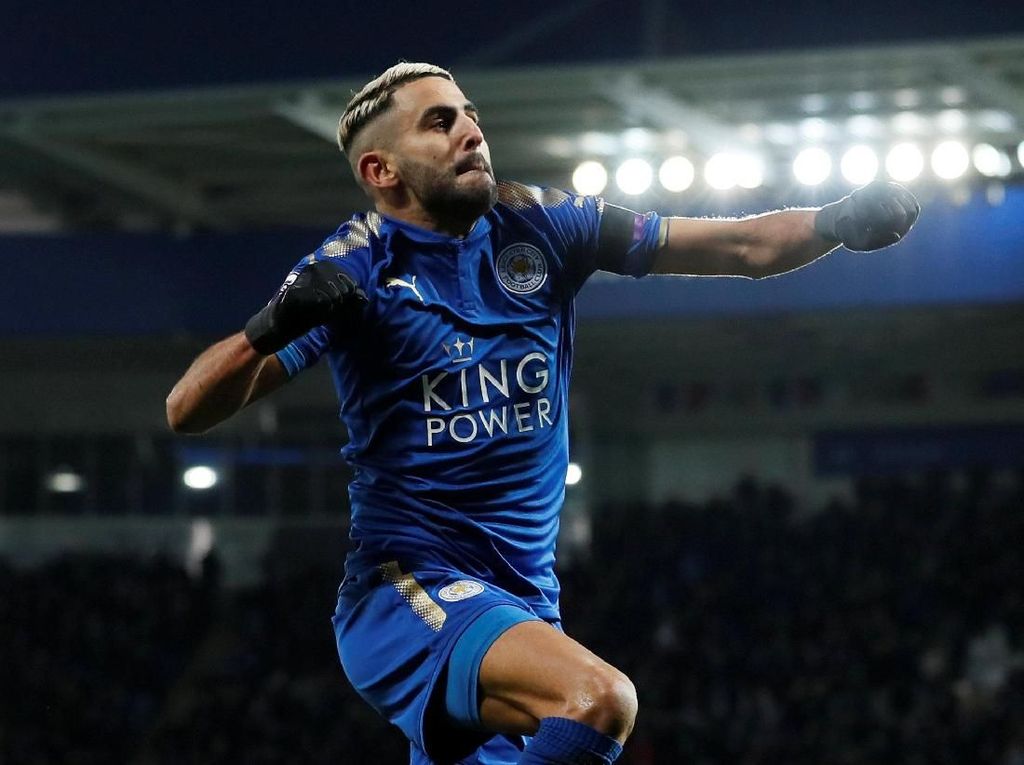 Gagal Pindah ke City, Mahrez Ngambek Gagal Pindah ke City, Mahrez Ngambek