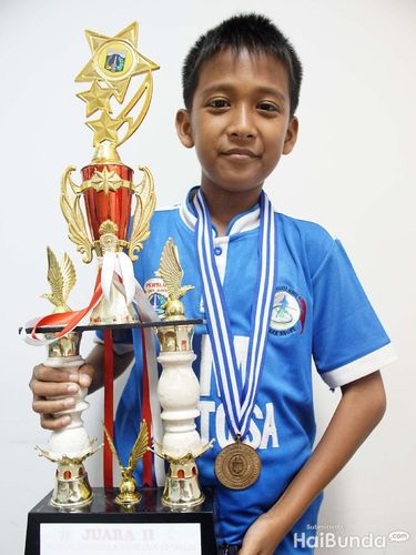 Yusuf, kiper SSB Emas Muara Angke