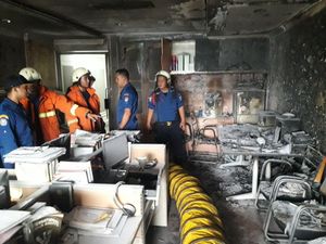 Kebakaran di Kompleks Parlemen, Polisi: Ruang Pimpinan DPR Aman