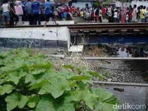 Sehari Dua Warga Sidoarjo Tertabrak Kereta, Satu Orang Tewas