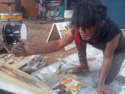 Teman Mengenang Dwi Pelukis Jalanan di Menteng yang Tewas Dililit Ular