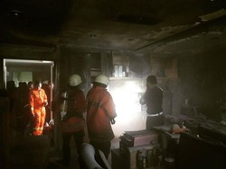 Kompleks DPR Kebakaran, Diduga Dipicu Korsleting Dispenser