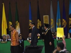 Jokowi Dikartu Kuning Ketua BEM UI, Menristek: Itu Warna Kampusnya