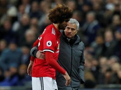 Mourinho Sebut Fellaini Cedera Lutut, Perkirakan Kembali Bulan Maret