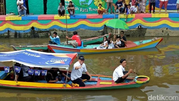 Foto: Dulu Kumuh, Kini Sungai di Palembang Ini Jadi Cantik