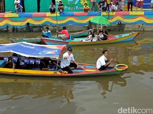 Foto: Dulu Kumuh, Kini Sungai di Palembang Ini Jadi Cantik