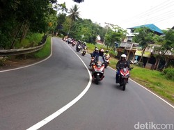 512 Bikers PCX Ngegas ke 9 Kota Lestarikan Wisata Indonesia