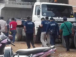 Tim KNKT dan Puslabfor Cek Lokasi Crane Jatuh di Jatinegara
