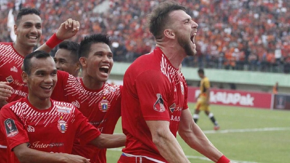 Penyerang Persija Jakarta, Marko Simic (Foto: dok.Istimewa)