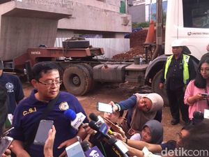 Puslabfor Lanjutkan Pemeriksaan Crane Jatuh di Jatinegara Besok Puslabfor Lanjutkan Pemeriksaan Crane Jatuh di Jatinegara Besok