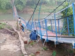 Dana Pembangunan Jembatan yang Putus di Cianjur Capai Rp 756 Juta