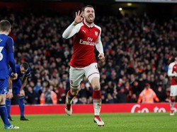 Ramsey Hat-trick, Aubameyang Cetak Gol Debut, Arsenal 5-1 Everton