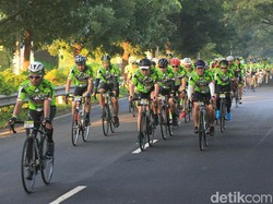 Tanjakan Bangbang dan Danau Batur Hibur Pegowes GFNY Bali