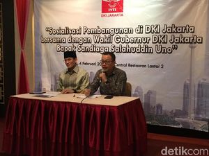 Ditanya Soal Hidupkan Becak, Sandi: Tak Usah Pikir Macam-macam Ditanya Soal Hidupkan Becak, Sandi: Tak Usah Pikir Macam-macam