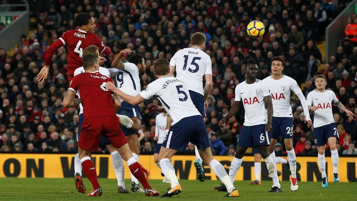 Laga Tottenham Hotspur vs Liverpool panaskan Premier League pekan kelima. (Foto: Andrew Yates/Reuters)
