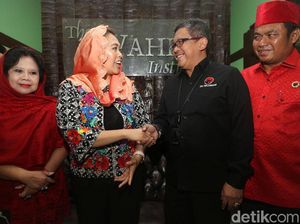 Hasto Kunjungi The Wahid Institute