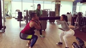 Pertemanan Sehat Banget! Shandy Aulia Olahraga Bareng Samuel Rizal
