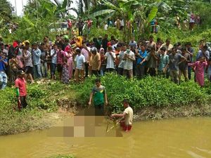 Diduga Dibunuh, Wanita Hamil Ditemukan Tewas di Sungai Langkahan Diduga Dibunuh, Wanita Hamil Ditemukan Tewas di Sungai Langkahan