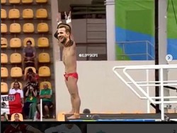 Harry Kane dituding tukang diving. Di layaknya atlet loncat indah. (Foto: dok. Instagram)