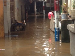 Siaga Banjir, Warga Bantaran Sungai Ciliwung Diimbau Waspada