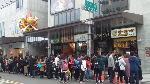 Mengantre di Taiwan (UGC CNN Student/Flemming Panggabean)