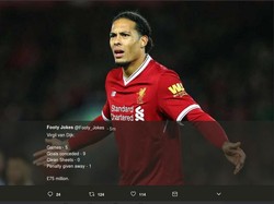 Pantas kalau Van Dijk menjadi sorotan. Ini statistiknya. (Foto: dok.Twitter)