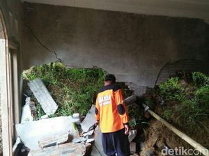 Hujan Deras Sejak Kemarin Picu Longsor di Kabupaten Magelang