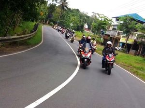 Pencinta PCX Ngegas di 9 Kota Lestarikan Wisata Indonesia