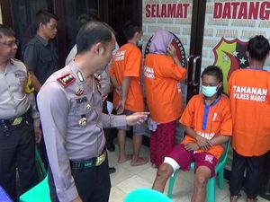 2 Pasutri Edarkan Narkoba di Maros, Satu Ditembak