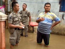 Pondok Labu Jaksel Juga Tergenang, Ketinggian Air sampai 40 Cm