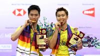 Foto: Dua Gelar Juara dari Ajang India Terbuka 2018