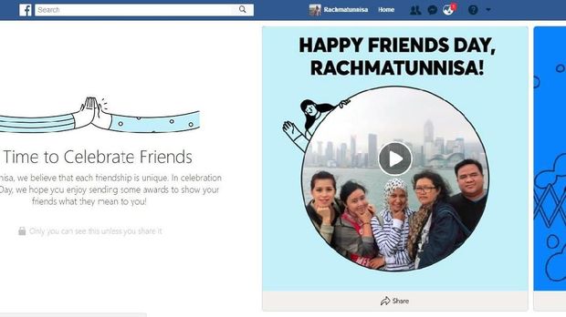 Yuk Bikin Video Hari Pertemanan Facebook 2018