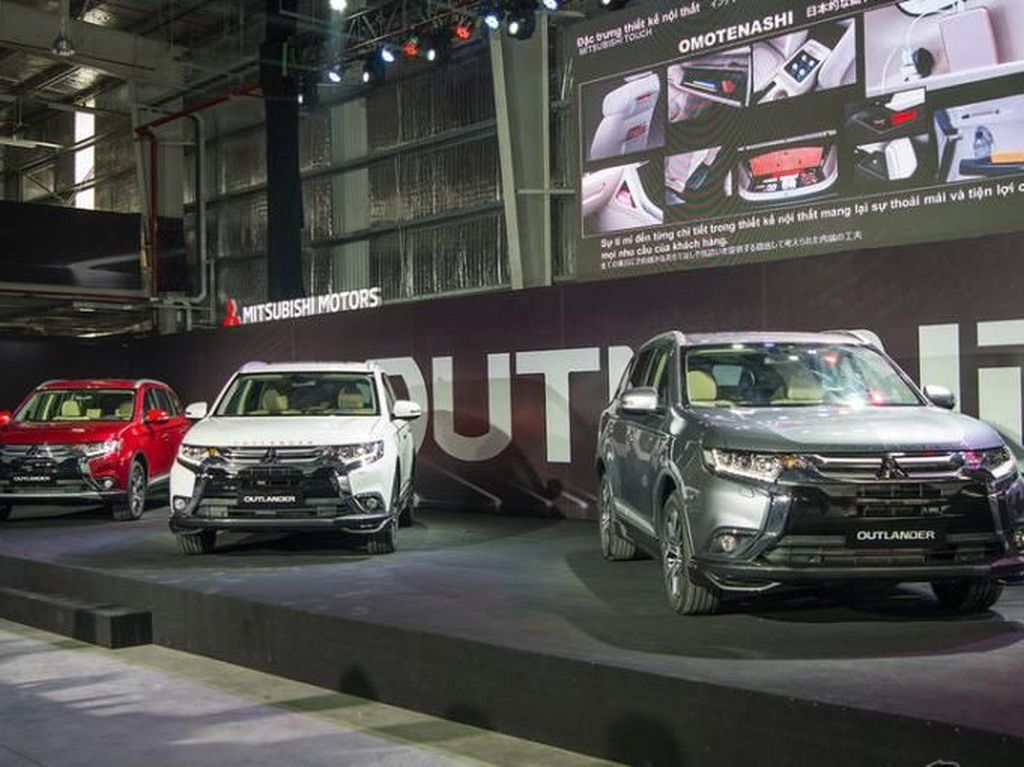 Mitsubishi Mulai Produksi Outlander Terbaru untuk Vietnam