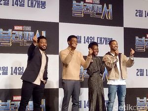 Yuk, Lihat Keseruan Para Pemain Black Panther Nyanyi