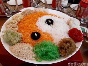 Rayakan Imlek, Ada Yee Sang Bertabur Black Truffle dan Emas di Table8