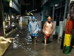 Hujan Semalaman, Permukiman Cipinang Melayu Tergenang Air 40 CM