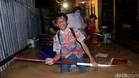 Kondisi Terkini Banjir di Kampung Arus
