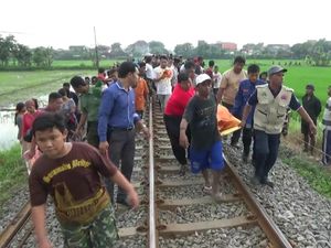 Usai Bertengkar dengan Suami, Ibu Ini Tewas Tertabrak Kereta Api