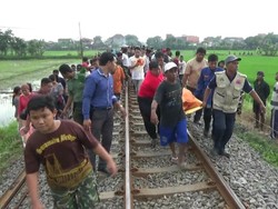 Usai Bertengkar dengan Suami, Ibu Ini Tewas Tertabrak Kereta Api