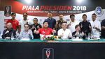 Rembukan Jelang Semifinal Piala Presiden 2018
